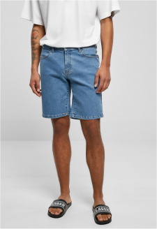 Relaxed Fit Jeans Shorts light blue washed