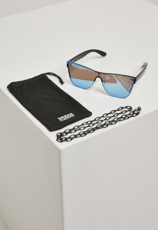 103 Chain Sunglasses blk/blue
