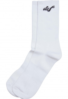 DEF Pastel Socks white