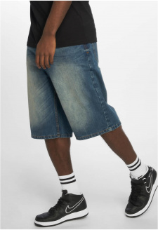 Rocawear FRI Baggy Fit Jeansshort light mid blue washed